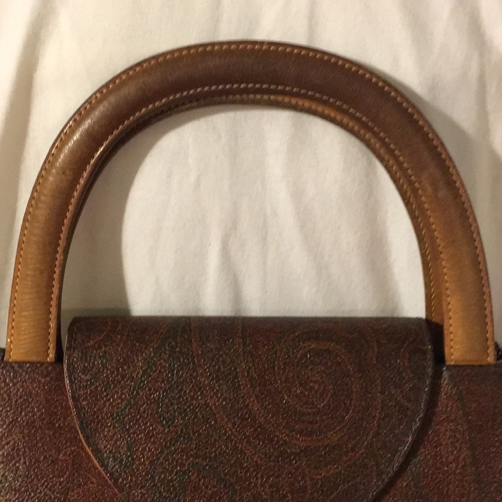 Etro Brown and Tan Handbag - Picture 5 of 9